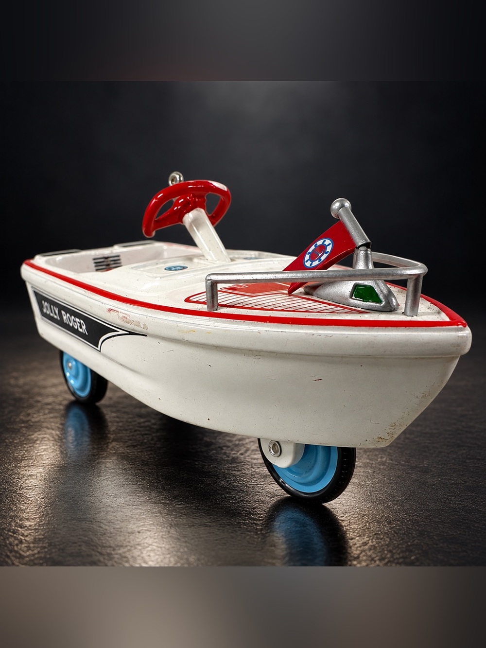 1999 Hallmark 1968 Murray Jolly Roger Flagship Kiddie Car Classics #6 Ornament